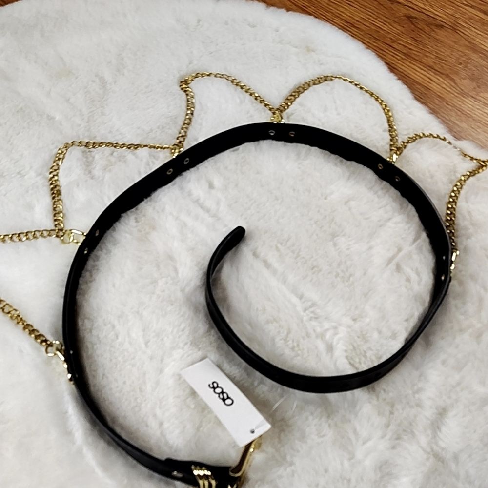 ASOS Gold Chain Belt - Picture 3 of 7